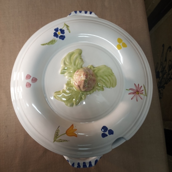 Cantagalli Soup Tureen, Hand Painted, Made in Italy - Picture 3 of 6